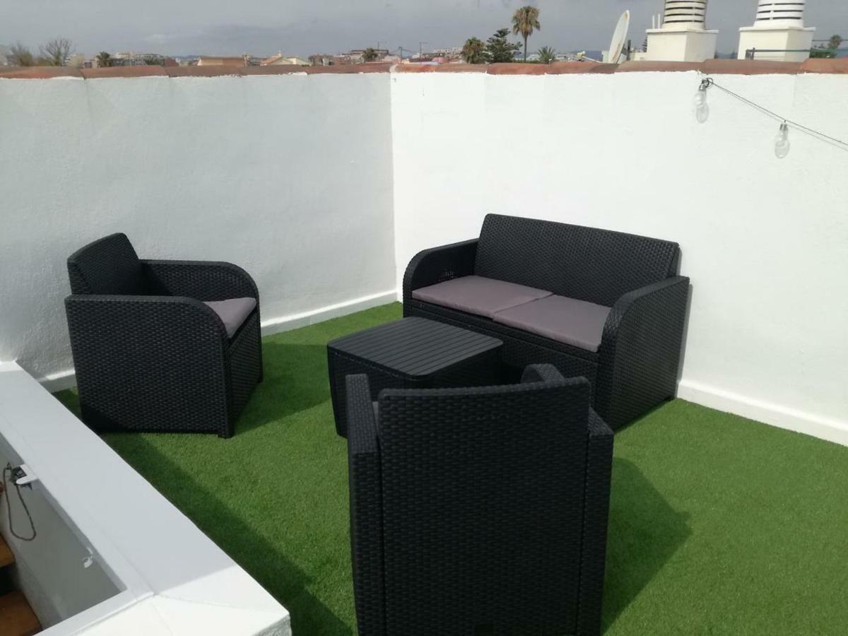 Apartamento con terraza privada y piscinas Vinarós Esterno foto